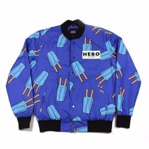 Hero’s Heroine popsicle windbreaker